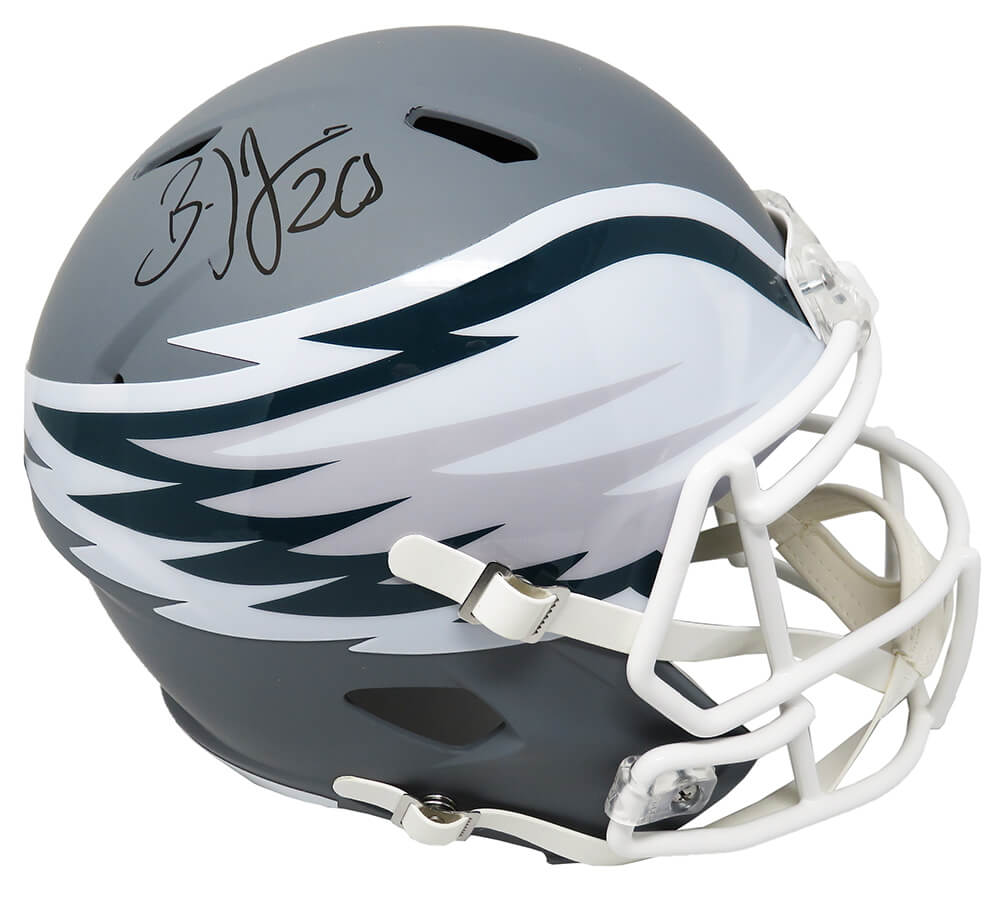 Brian Dawkins Signed Philadelphia Eagles AMP Alternate Riddell Full Size Replica Helmet - DAWREP320 - Brian Dawkins Signed Philadelphia Eagles AMP Alternate Riddell Full Size Replica Helmet product image
