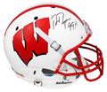 Ron Dayne Signed Wisconsin Badgers Schutt Full Size Replica Helmet w/99H - DAYREP302 - Ron Dayne Signed Wisconsin Badgers Schutt Full Size Replica Helmet w/99H product image