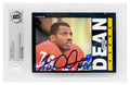 Fred Dean Signed San Francisco 49ers 1985 Topps Football Trading Card #153 w/HOF'08 (Beckett Encapsulated) - DEACAR301 - Fred Dean Signed San Francisco 49ers 1985 Topps Football Trading Card #153 w/HOF'08 (Beckett Encapsulated) product image