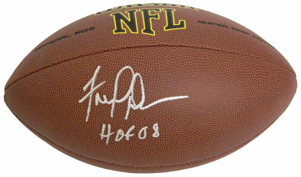 Fred Dean Signed Wilson NFL Full Size Super Grip Football w/HOF 08 - DEAFTB300 - Fred Dean Signed Wilson NFL Full Size Super Grip Football w/HOF 08 product image