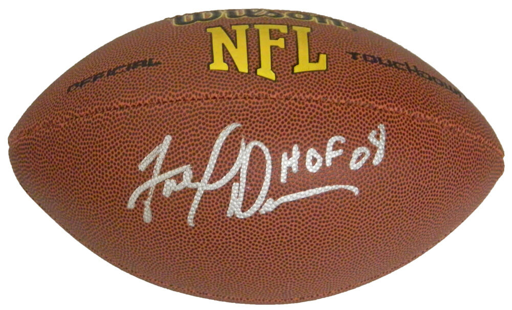 Fred Dean Signed Wilson Touchdown Full Size NFL Football w/HOF 08 - DEAFTB302 - Fred Dean Signed Wilson Touchdown Full Size NFL Football w/HOF 08 product image
