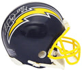 Fred Dean Signed Chargers Throwback Navy Riddell Mini Helmet w/HOF 08 - DEAMIN302 - Fred Dean Signed Chargers Throwback Navy Riddell Mini Helmet w/HOF 08 product image