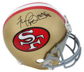 Fred Dean Signed San Francisco 49ers Throwback Riddell Full Size Replica Helmet w/HOF'08 - DEAREP302 - Fred Dean Signed San Francisco 49ers Throwback Riddell Full Size Replica Helmet w/HOF'08 product image