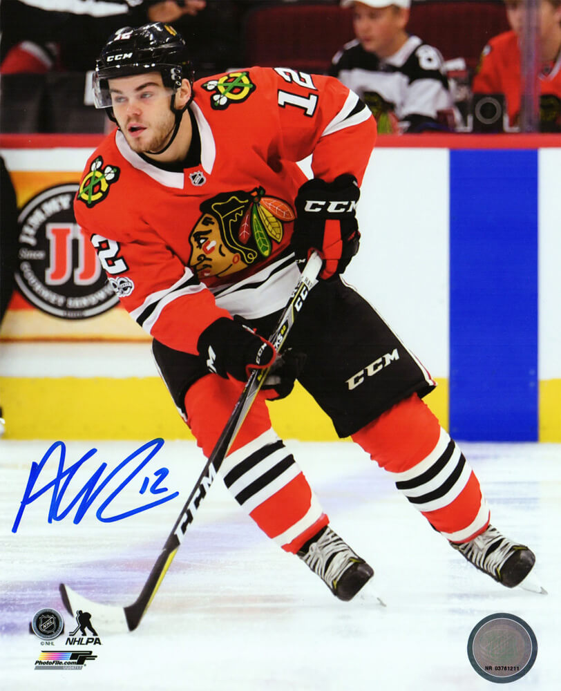 Alex Debrincat Signed Chicago Blackhawks Action 8x10 Photo - DEB08P400 - Alex Debrincat Signed Chicago Blackhawks Action 8x10 Photo product image