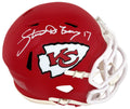Steve DeBerg Signed Kansas City Chiefs Riddell Speed Mini Helmet - DEBMIN301 - Steve DeBerg Signed Kansas City Chiefs Riddell Speed Mini Helmet product image