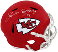 Steve DeBerg Signed Kansas City Chiefs Riddell Full Size Speed Replica Helmet - DEBREP301 - Steve DeBerg Signed Kansas City Chiefs Riddell Full Size Speed Replica Helmet product image