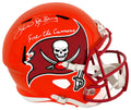 Steve DeBerg Signed Tampa Bay Buccaneers FLASH Riddell Full Size Speed Replica Helmet w/Fire The Cannons - DEBREP305 - Steve DeBerg Signed Tampa Bay Buccaneers FLASH Riddell Full Size Speed Replica Helmet w/Fire The Cannons product image