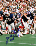 Joe DeLamielleure Signed Bills Action 8x10 Photo w/HOF'03 - DEL08P301 - Joe DeLamielleure Signed Bills Action 8x10 Photo w/HOF'03 product image