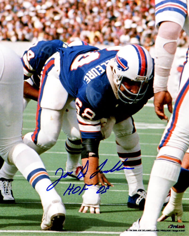 Joe DeLamielleure Signed Buffalo Bills Stance 8x10 Photo w/HOF'03 - DEL08P302 - Joe DeLamielleure Signed Buffalo Bills Stance 8x10 Photo w/HOF'03 product image