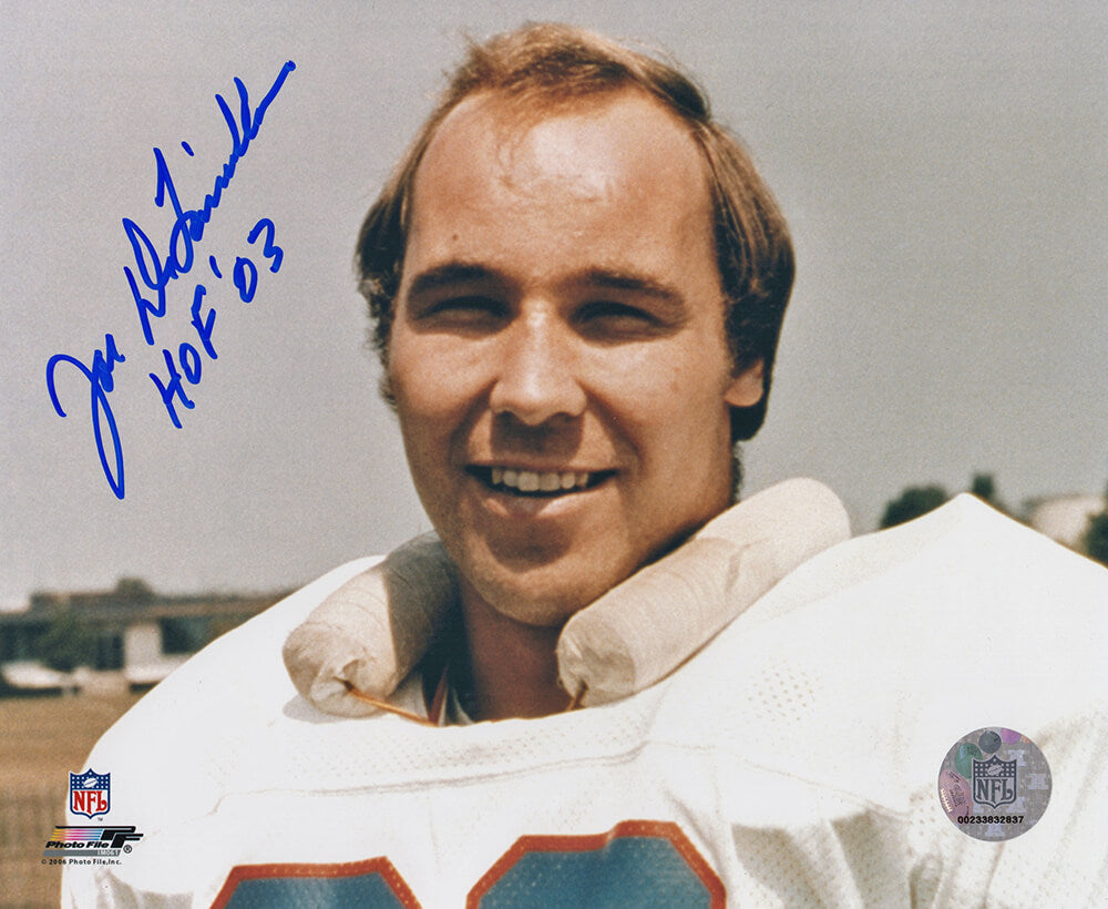 Joe DeLamielleure Signed Buffalo Bills Headshot 8x10 Photo w/HOF'03 - DEL08P303 - Joe DeLamielleure Signed Buffalo Bills Headshot 8x10 Photo w/HOF'03 product image