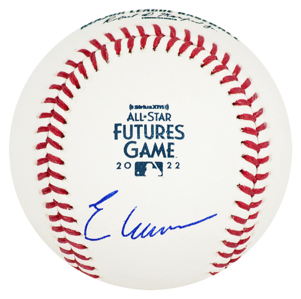 Elly De La Cruz Signed Rawlings 2022 Futures Game Logo Baseball - (Beckett) - DELBSB101 - Elly De La Cruz Signed Rawlings 2022 Futures Game Logo Baseball - (Beckett) product image