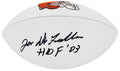 Joe DeLamielleure Signed Cleveland Browns Jarden White Logo NFL Football w/HOF'03 - DELFTB302 - Joe DeLamielleure Signed Cleveland Browns Jarden White Logo NFL Football w/HOF'03 product image