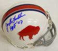 Joe DeLamielleure Signed Bills Riddell T/B Replica Mini Helmet w/HOF'03 - DELMIN300 - Joe DeLamielleure Signed Bills Riddell T/B Replica Mini Helmet w/HOF'03 product image