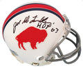 Joe DeLamielleure Signed Buffalo Bills Throwback Riddell Mini Helmet w/HOF'03 - DELMIN301 - Joe DeLamielleure Signed Buffalo Bills Throwback Riddell Mini Helmet w/HOF'03 product image