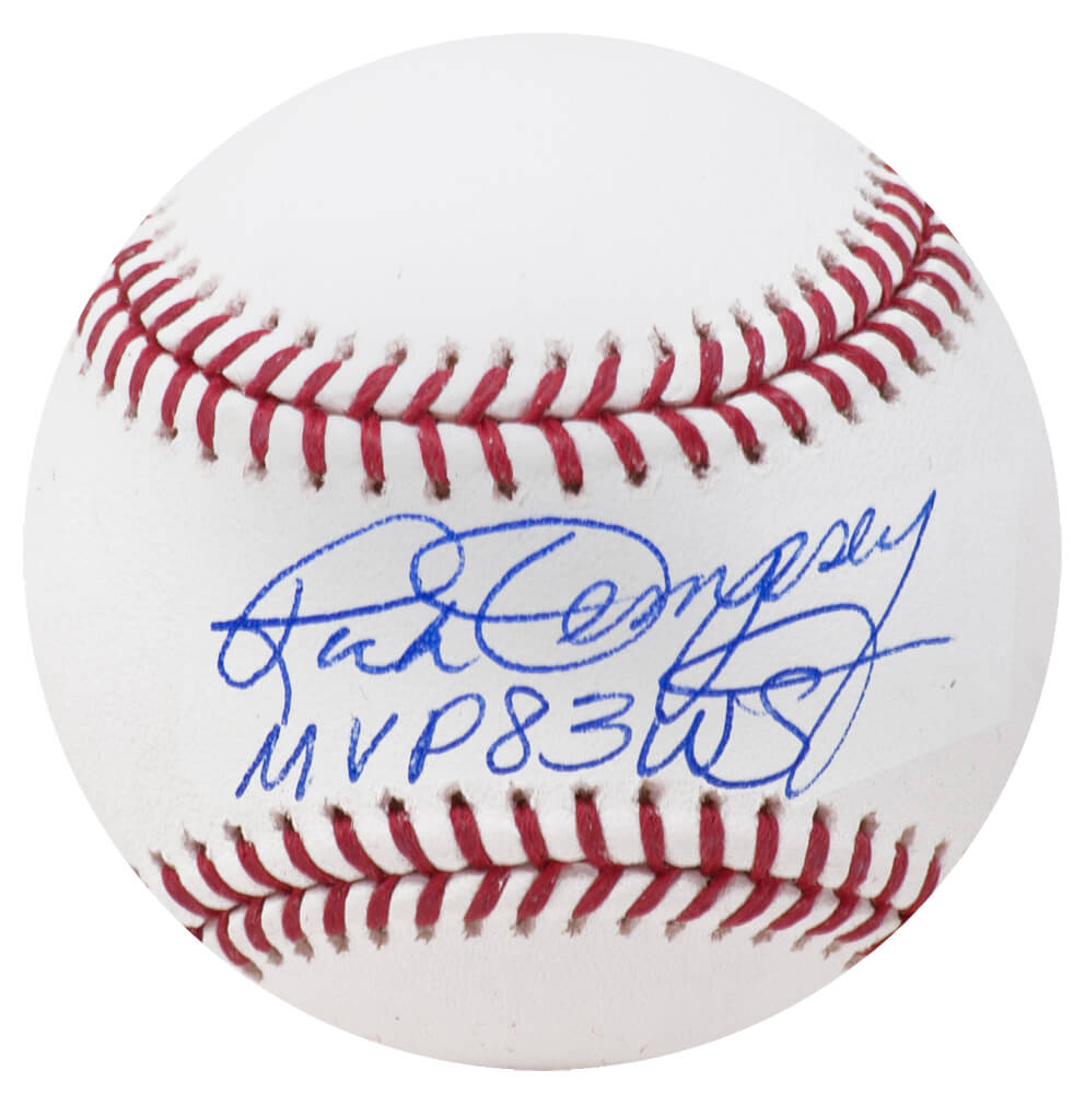 Rick Dempsey Signed Rawlings Official MLB Baseball w/MVP 83 WS - DEMBSB100 - Rick Dempsey Signed Rawlings Official MLB Baseball w/MVP 83 WS product image