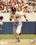 Bucky Dent Signed New York Yankees Running Bases 8x10 Photo - DEN08P102 - Bucky Dent Signed New York Yankees Running Bases 8x10 Photo product image