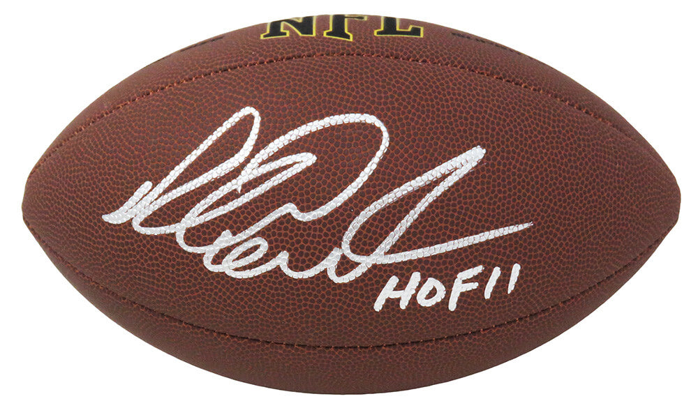 Richard Dent Signed Wilson Super Grip Full Size NFL Football w/HOF'11 - DENFTB302 - Richard Dent Signed Wilson Super Grip Full Size NFL Football w/HOF'11 product image