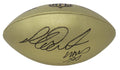 Richard Dent Signed Wilson Duke Gold Metallic NFL Full Size Replica Football w/MVP XX - DENFTB304 - Richard Dent Signed Wilson Duke Gold Metallic NFL Full Size Replica Football w/MVP XX product image