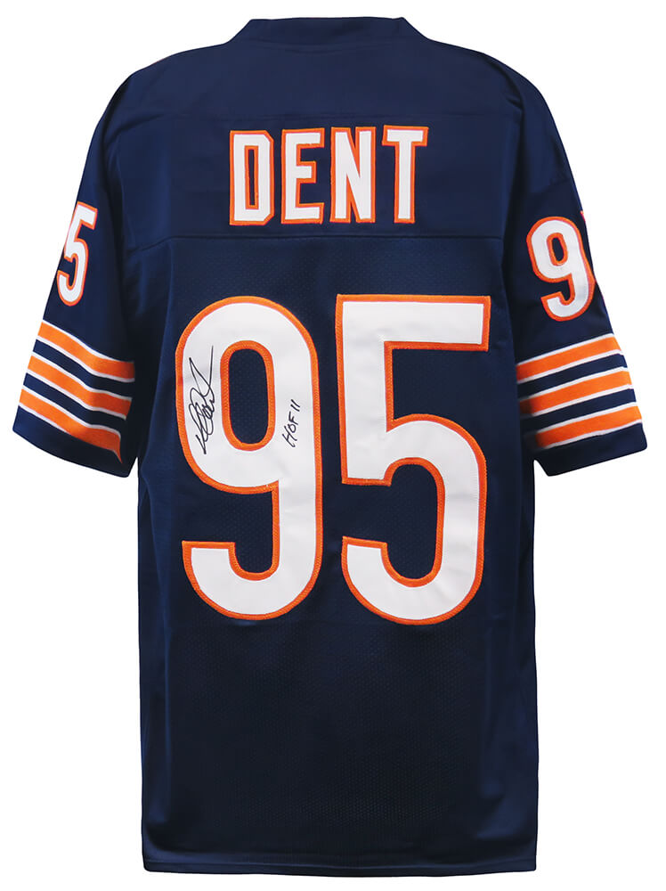 Richard Dent Signed Navy Custom Football Jersey w/HOF'11 - DENJRY304 - Richard Dent Signed Navy Custom Football Jersey w/HOF'11 product image