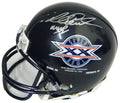 Richard Dent Signed Chicago Bears / SB XX Champs Logo Riddell Replica Mini Helmet w/MVP XX - DENMIN304 - Richard Dent Signed Chicago Bears / SB XX Champs Logo Riddell Replica Mini Helmet w/MVP XX product image