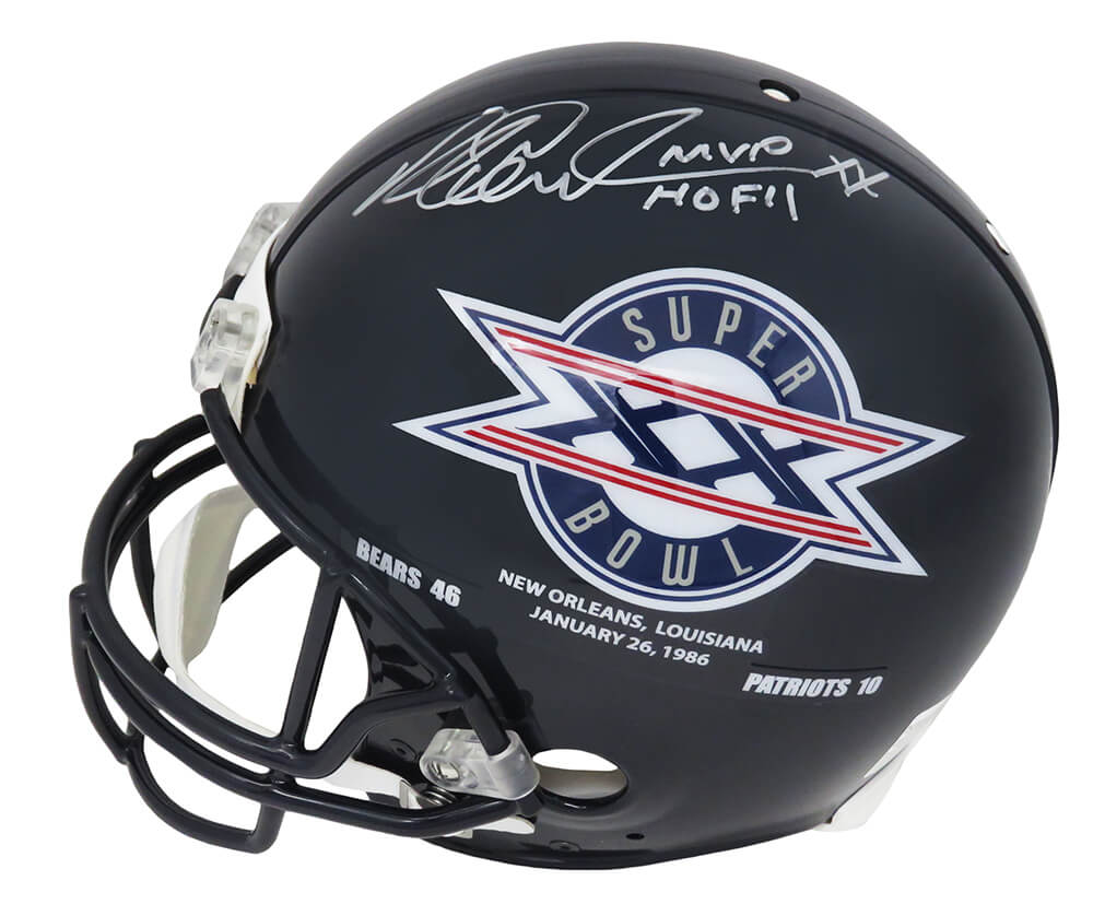 Richard Dent Signed Chicago Bears SB XX Champs Logo Riddell ProLine Authentic Helmet w/MVP XX, HOF'11 - DENPRO300 - Richard Dent Signed Chicago Bears SB XX Champs Logo Riddell ProLine Authentic Helmet w/MVP XX, HOF'11 product image