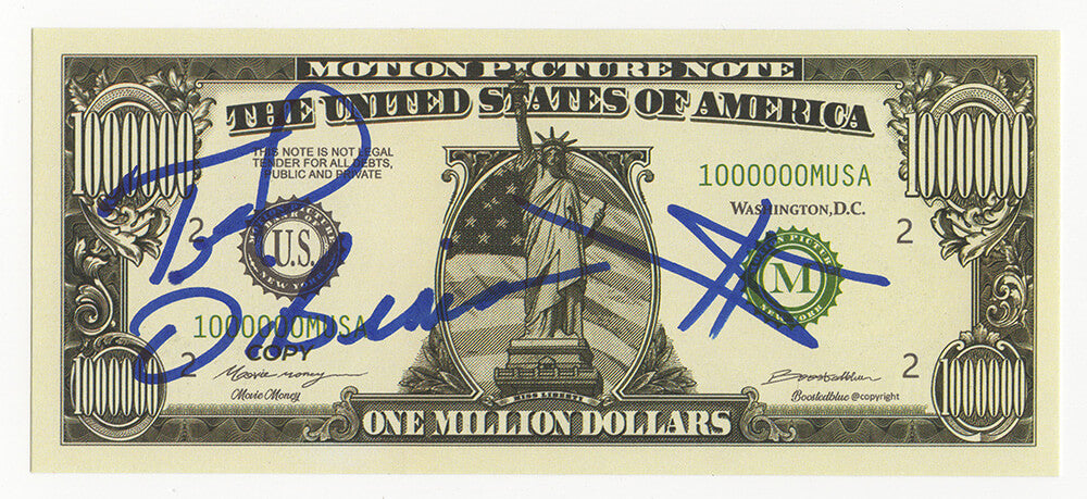 Ted DiBiase Signed ($1M) One  Million Dollar Novelty Bill - DIBOTH500 - Ted DiBiase Signed ($1M) One Million Dollar Novelty Bill product image