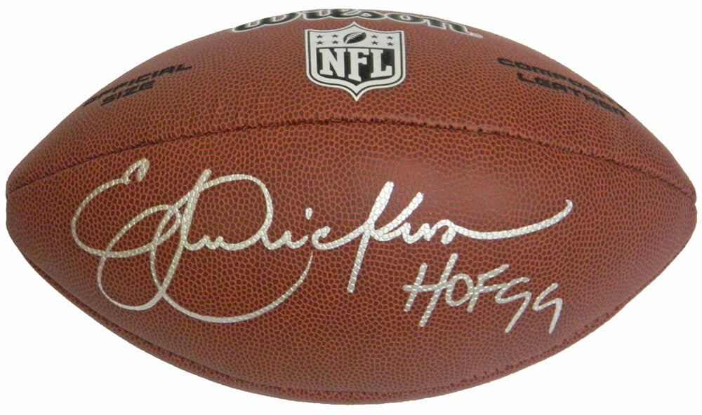 Eric Dickerson Signed Wilson Limited Full Size NFL Football w/HOF'99 - DICFTB300 - Eric Dickerson Signed Wilson Limited Full Size NFL Football w/HOF'99 product image