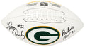 Lynn Dickey Signed Green Bay Packers Wilson White Logo Football w/Packers HOF'92 - DICFTB310 - Lynn Dickey Signed Green Bay Packers Wilson White Logo Football w/Packers HOF'92 product image