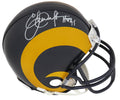 Eric Dickerson Signed Los Angeles Rams Throwback Riddell Mini Helmet w/HOF'99 - DICMIN300 - Eric Dickerson Signed Los Angeles Rams Throwback Riddell Mini Helmet w/HOF'99 product image