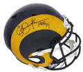 Eric Dickerson Signed Los Angeles Rams Riddell Full Size Speed Replica Helmet w/HOF'99 - DICREP308 - Eric Dickerson Signed Los Angeles Rams Riddell Full Size Speed Replica Helmet w/HOF'99 product image