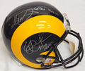 Eric Dickerson & Todd Gurley Dual Signed Los Angeles Rams Riddell Full Size Replica Helmet w/ROY 1983, ROY'15 - DICREP310 - Eric Dickerson & Todd Gurley Dual Signed Los Angeles Rams Riddell Full Size Replica Helmet w/ROY 1983, ROY'15 product image