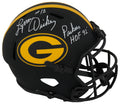 Lynn Dickey Signed Green Bay Packers ECLIPSE Riddell Full Size Speed Replica Helmet w/Packers HOF'92 - DICREP321 - Lynn Dickey Signed Green Bay Packers ECLIPSE Riddell Full Size Speed Replica Helmet w/Packers HOF'92 product image