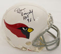 Dan Dierdorf Signed Cardinals Riddell Mini Helmet w/HOF 96 - DIEMIN300 - Dan Dierdorf Signed Cardinals Riddell Mini Helmet w/HOF 96 product image