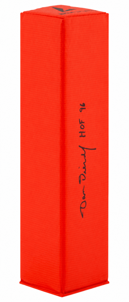 Dan Dierdorf Signed BSN Orange Football Endzone Pylon w/HOF'96 - DIEPYL300 - Dan Dierdorf Signed BSN Orange Football Endzone Pylon w/HOF'96 product image