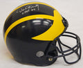 Dan Dierdorf Signed Michigan Wolverines Youth Replica Helmet w/CHOF 00 - DIEREP301 - Dan Dierdorf Signed Michigan Wolverines Youth Replica Helmet w/CHOF 00 product image
