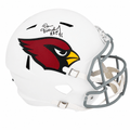 Dan Dierdorf Signed Arizona Cardinals Riddell Full Size Speed Replica Helmet w/HOF'96 - DIEREP302 - Dan Dierdorf Signed Arizona Cardinals Riddell Full Size Speed Replica Helmet w/HOF'96 product image