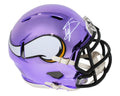Stefon Diggs Signed Minnesota Vikings Chrome Riddell Speed Mini Helmet - DIGMIN301 - Stefon Diggs Signed Minnesota Vikings Chrome Riddell Speed Mini Helmet product image