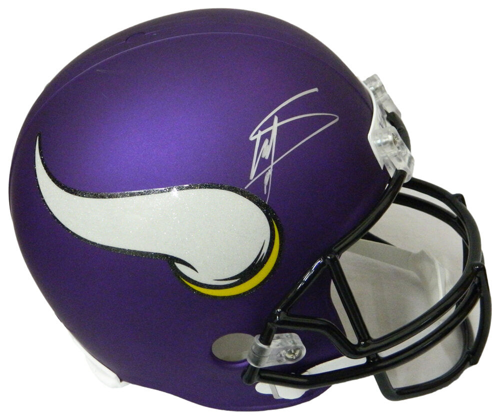 Stefon Diggs Signed Minnesota Vikings Riddell Full Size Replica Helmet - DIGREP300 - Stefon Diggs Signed Minnesota Vikings Riddell Full Size Replica Helmet product image