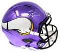Stefon Diggs Signed Minnesota Vikings Chrome Riddell Speed Full Size Replica Helmet - DIGREP301 - Stefon Diggs Signed Minnesota Vikings Chrome Riddell Speed Full Size Replica Helmet product image