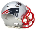 Corey Dillon Signed New England Patriots Riddell Speed Mini Helmet - DILMIN304 - Corey Dillon Signed New England Patriots Riddell Speed Mini Helmet product image