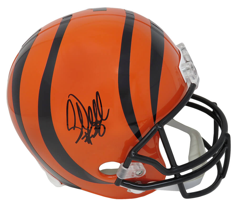 Corey Dillon Signed Cincinnati Bengals Riddell Full Size Replica Helmet - DILREP300 - Corey Dillon Signed Cincinnati Bengals Riddell Full Size Replica Helmet product image