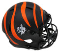 Corey Dillon Signed Cincinnati Bengals Eclipse Black Matte Riddell Full Size Speed Replica Helmet - DILREP303 - Corey Dillon Signed Cincinnati Bengals Eclipse Black Matte Riddell Full Size Speed Replica Helmet product image