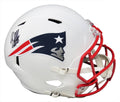 Corey Dillon Signed New England Patriots Flat White Matte Riddell Full Size Speed Replica Helmet - DILREP306 - Corey Dillon Signed New England Patriots Flat White Matte Riddell Full Size Speed Replica Helmet product image