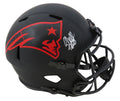 Corey Dillon Signed New England Patriots Eclipse Black Matte Riddell Full Size Speed Replica Helmet - DILREP307 - Corey Dillon Signed New England Patriots Eclipse Black Matte Riddell Full Size Speed Replica Helmet product image