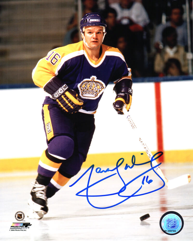 Marcel Dionne Signed Los Angeles King Action 8x10 Photo - DIO08P400 - Marcel Dionne Signed Los Angeles King Action 8x10 Photo product image