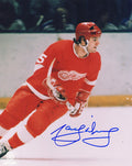 Marcel Dionne Signed Detroit Red Wings Action 8x10 Photo - DIO08P403 - Marcel Dionne Signed Detroit Red Wings Action 8x10 Photo product image