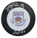 Marcel Dionne Signed Los Angeles Kings 1970's Style Logo Hockey Puck w/HOF'92 - DIOPUC406 - Marcel Dionne Signed Los Angeles Kings 1970's Style Logo Hockey Puck w/HOF'92 product image