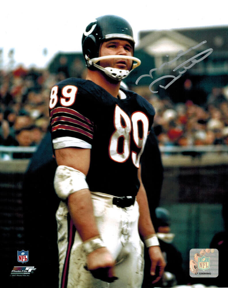 Mike Ditka Signed Bears Playing Days 8x10 Photo - DIT08P301 - Mike Ditka Signed Bears Playing Days 8x10 Photo product image
