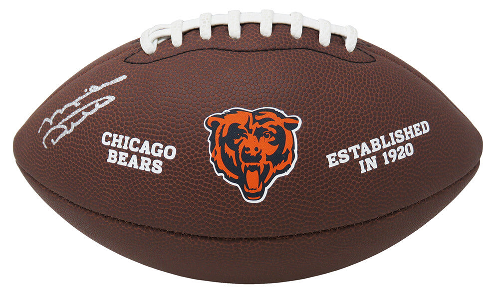 Mike Ditka Signed Chicago Bears Logo Wilson Football - DITFTB308 - Mike Ditka Signed Chicago Bears Logo Wilson Football product image