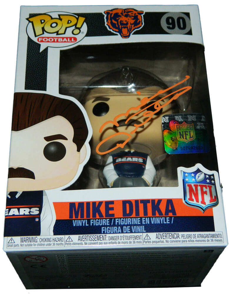 Mike Ditka Signed Chicago Bears NFL Legends Funko Pop Doll - DITFUN300 - Mike Ditka Signed Chicago Bears NFL Legends Funko Pop Doll product image